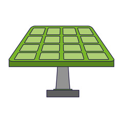 Poster - Solar panel green energy