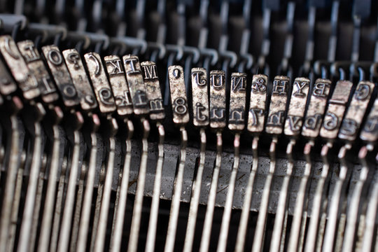 Typewriter letters