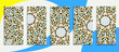 © graffiti2108 - Editable trendy template for social networks. Vector illustration for social media.