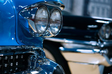 Detail Of A Vintage Luxury Car