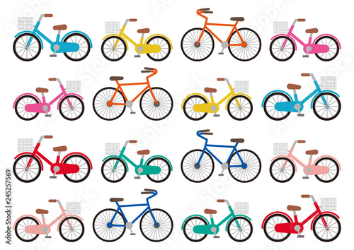 自転車素材イラスト詰め込みセット Stock Illustration Adobe Stock 自転車素材イラスト詰め込みセット Stock Illustration Adobe Stock