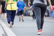 © CStock - People jogging in the park,young woman jogging in city park
