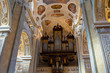 Old Pipe Organ in Cathedral