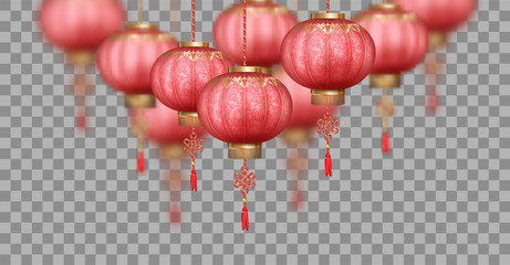 Poster - Chinese Silk Lanterns