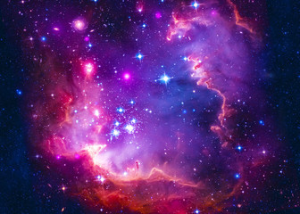 Wall Mural - distant planet - elements of this image furnished by nasa