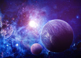 Fototapeta Młodzieżowe - Alien World - Elements of this Image Furnished by NASA