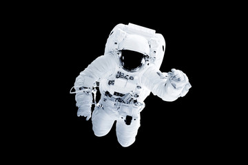 Wall Mural - astronaut afloat - elements of this image furnished by nasa