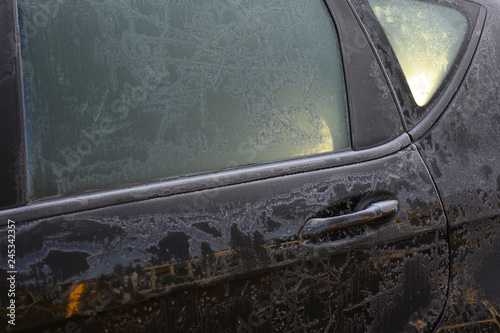 Frozen Car Door Buy This Stock Photo And Explore Similar
