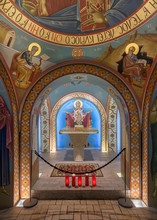 Interior Of The St. Photios Greek Orthodox Shrine In St. Augustine, Florida
