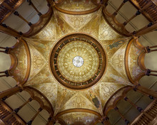 Ceiling Of The Ponce De Leon Hotel On The Campus Of Flagler College In St. Augustine, Florida
