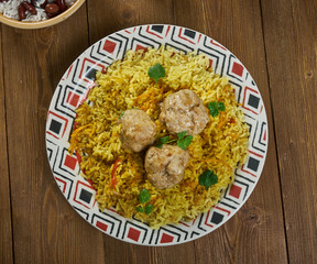 Poster - Kofta och - Meatball Pilaf,