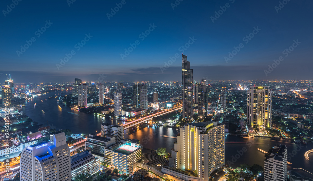 Bangkok City - obrazy, fototapety, plakaty 