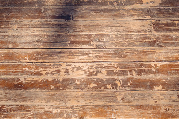 Wall Mural - Old wooden floor of the theater. Texture background