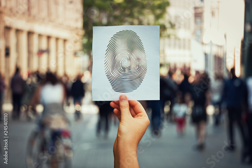 Fotografía fingerprint identity
