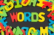 © baiajaku - words colorful letters