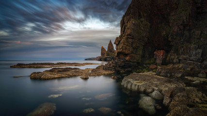Wall Mural - duncanby head rocks