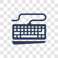 Poster - Keyboard Wire icon vector