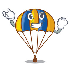 Poster - Successful parachute isolated with in the cartoons