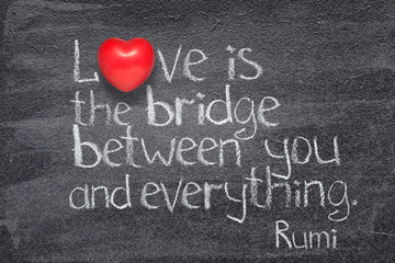 Sticker - Love bridge Rumi