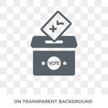 Referendum Icon. Trendy Flat Vector Referendum Icon On Transparent Background From General Collection. High Quality Filled Referendum Symbol Use For Web And Mobile