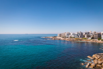 Wall Mural - Sea Point coastal area in Cape Town, South Africa