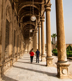 Fototapeta Londyn - The great Muhammad Ali Alabaster Mosque Citadel of Cairo, Egypt