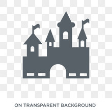 Disneyland Icon. Disneyland Design Concept From Entertainment Collection. Simple Element Vector Illustration On Transparent Background.
