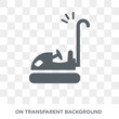 © t-vector-icons - Bumper car icon. Bumper car design concept from Entertainment collection. Simple element vector illustration on transparent background.