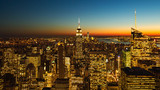 Fototapeta  - Light of life from new york city, USA 