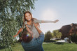 © Yakobchuk Olena - Happy father having fun with his child