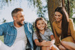 © Yakobchuk Olena - Parents and little daughter having rest together