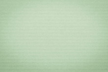 Vintage Green Color Corrugated Cardboard Paper Texture Patterned Background