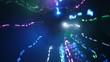 © ElllL - LED lighting design style for love symbols, night lights, drawing with LED lights,Storm of Light