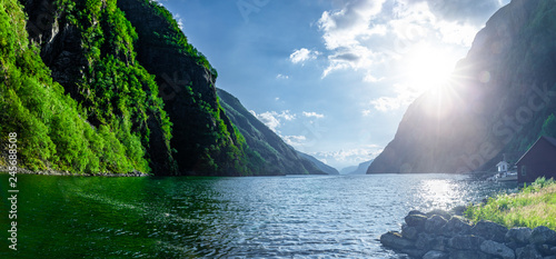 Fjord in Norwegen Fototapeta