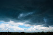 © pinglabel - dark storm clouds with background,Dark clouds before a thunder-storm.