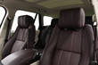  Modern leather car seats. Interior detail.