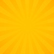 © impulse50 - Abstract sun of yellow and orange radiance rays pattern background.