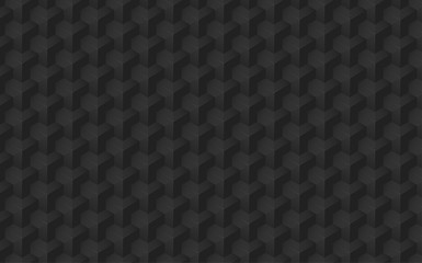  Czarny abstrakcjonistyczny tło z geometrycznym wzorem z 3d skutkiem.