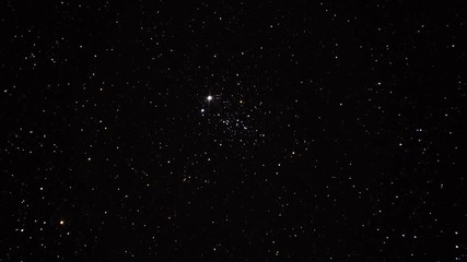 Wall Mural - A star cluster in space that resembles an owl