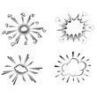 © Hasyim Asngari - set of high explosion isolated on white background
