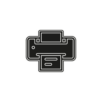 Simple Printer Vector Icon