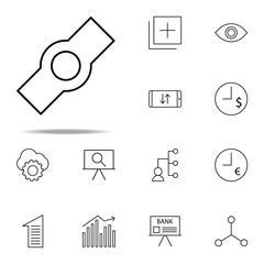 Poster - watch icon. business icons universal set for web and mobile