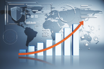Poster - International business, finance and innovation concept