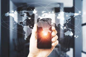 Aufkleber - Communication and network concept