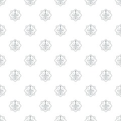 Poster - Violin pattern vector seamless repeat for any web design