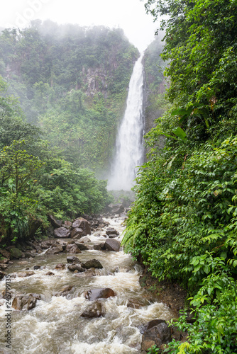 Cascade De La Deuxieme Chute Du Carbet Capesterre Belle Eau Guadeloupe Stock Photo Adobe Stock