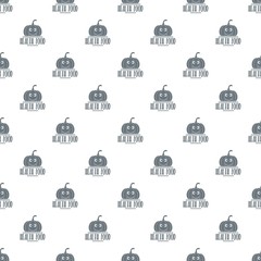 Sticker - Pumpkin pattern vector seamless repeat for any web design