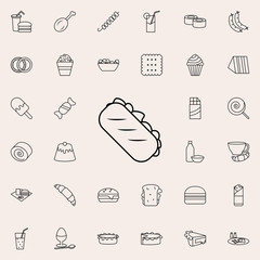 Aufkleber - sandwich icon. fast food icons universal set for web and mobile