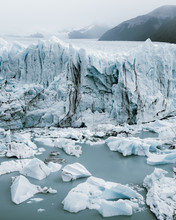 Perito Moreno Glacier In Argentina.
