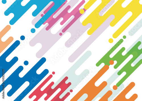 Abstract colorful geometric background for Brochure, Card, Banner design. Vec...